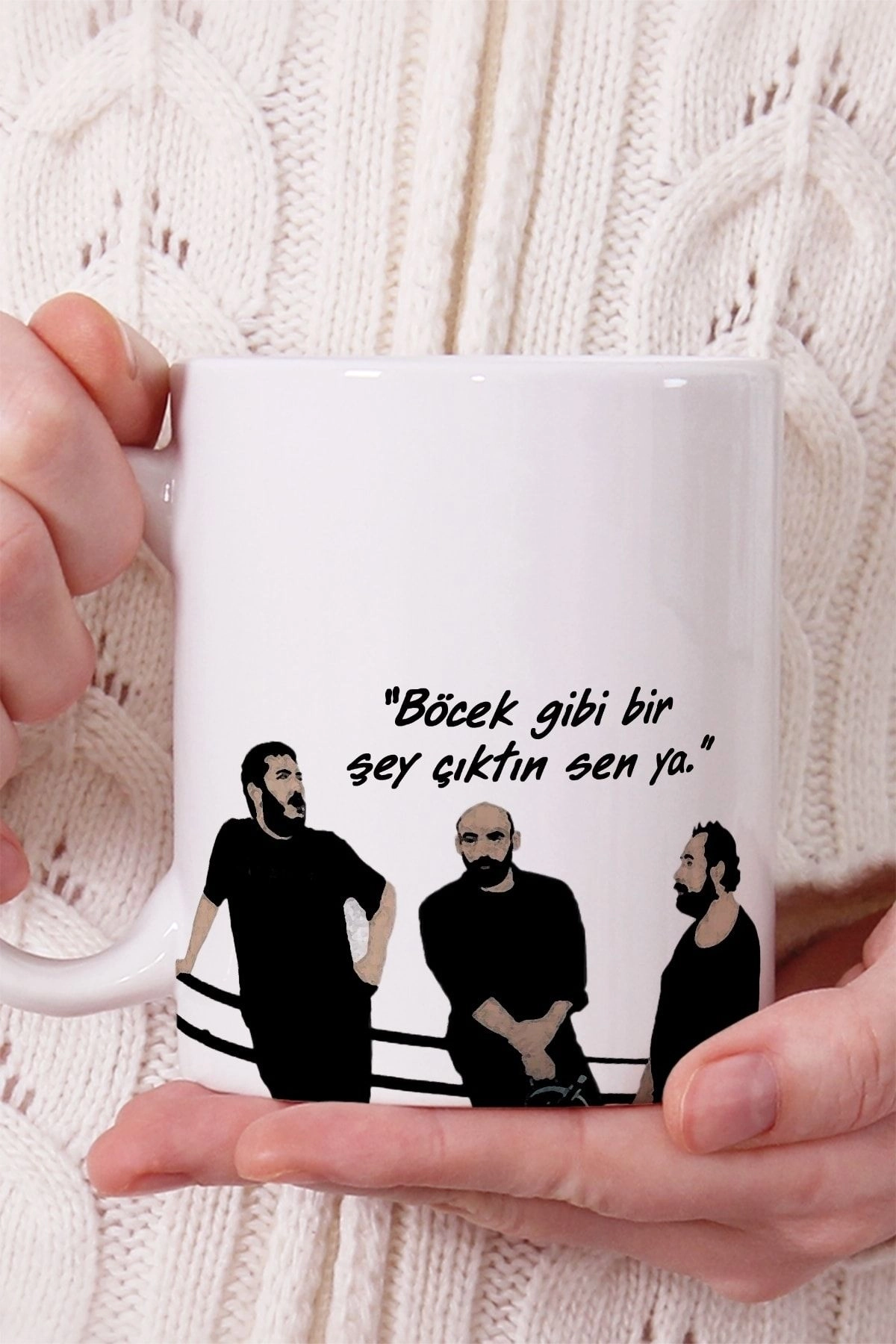 Gibi Dizi Replik Porselen Kupa Bardak