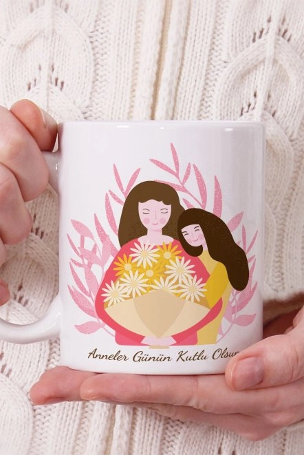 Kız ve Anne Kupa Bardak