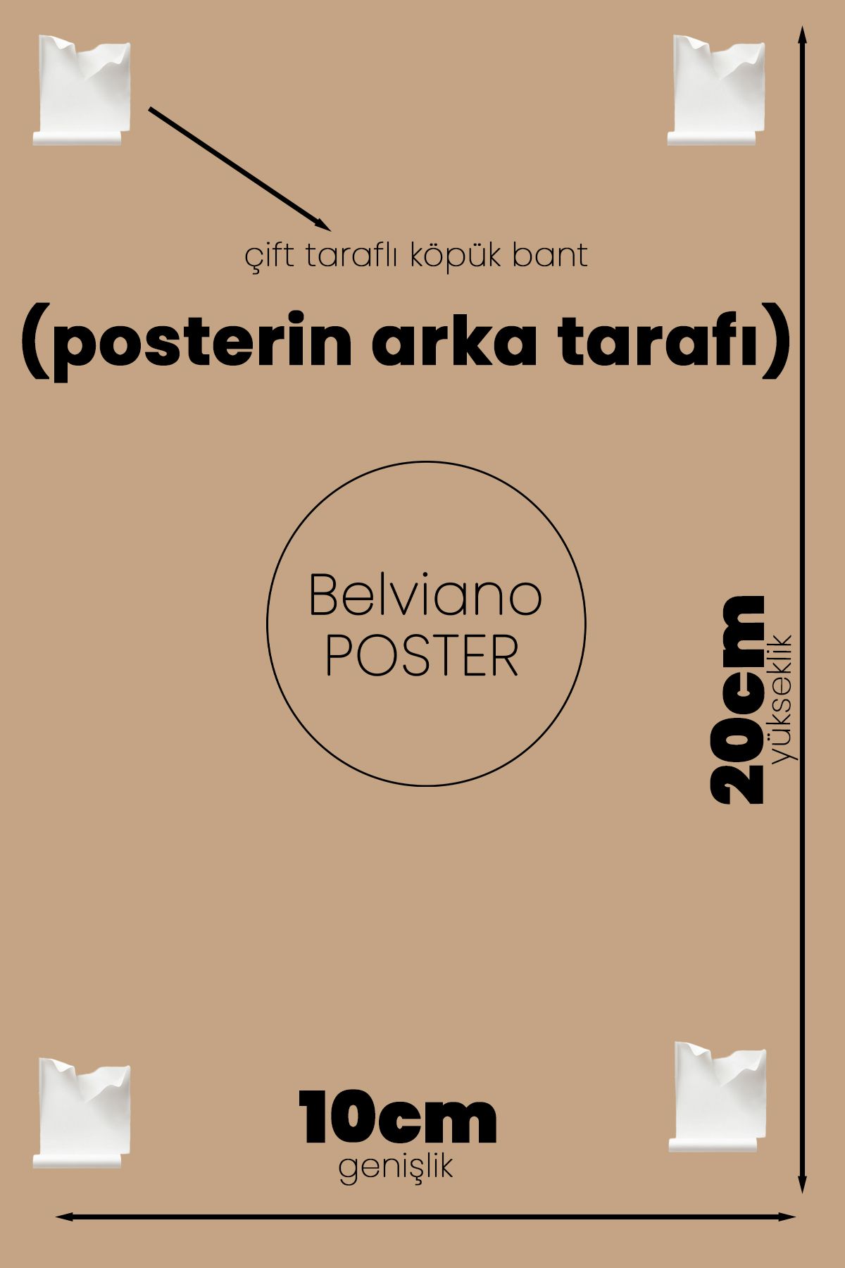 6'Lı Retro Çiçek Bahçesi Poster 10X20 Ahşap Poster Seti  Ps-3